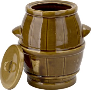Chomik Beczka ceramiczna 5 L miodowa 2
