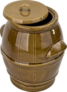 Chomik Beczka ceramiczna 5 L miodowa 4