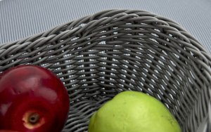 Chomik Koszyk owalny 25x16x11 cm szary 7827 6