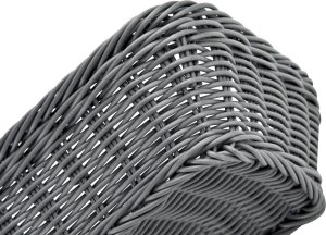 Chomik Koszyk pleciony 22x15,5x7 cm szary 7803 3