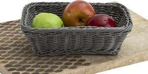 Chomik Koszyk pleciony 22x15,5x7 cm szary 7803 5