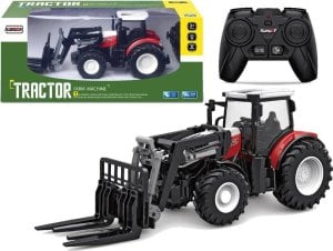 LeanToys Traktor zdalnie sterowany widlak rolniczy 2,4 G 1