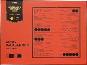 Gentlemens Hardware Wooden Backgammon 1