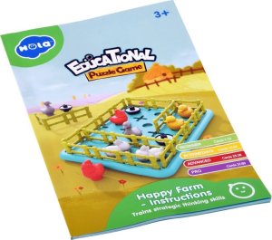 Jokomisiada Gra logiczna i edukacyjna Wesoła farma GR0597 5