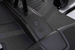 Jokomisiada Gokart Fast 3 Drift na akumulator dla dzieci Biały + Funkcja driftu + Silniki 2x150W + Radio LED + Pasy 17