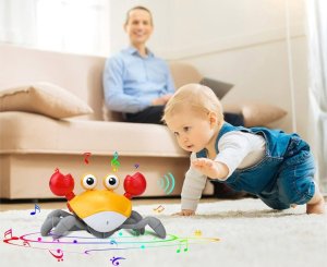 Jokomisiada Uciekający Krab zabawka do raczkowania ZA4476 4