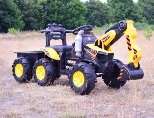 Jokomisiada TRAKTOR, KOPARKA NA AKUMULATOR+PRZYCZEPA, /HT9158 5