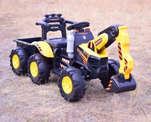 Jokomisiada TRAKTOR, KOPARKA NA AKUMULATOR+PRZYCZEPA, /HT9158 6