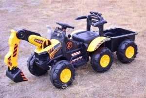 Jokomisiada TRAKTOR, KOPARKA NA AKUMULATOR+PRZYCZEPA, /HT9158 8