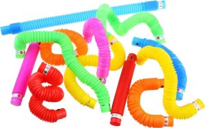 Jokomisiada POP TUBE rurki sensoryczne świecące LED 12szt ZA4709 2