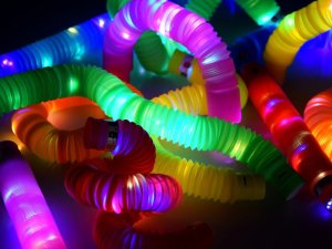 Jokomisiada POP TUBE rurki sensoryczne świecące LED 12szt ZA4709 8