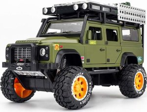 Jokomisiada Samochód Terenowy metalowy napęd dźwięk światło led 1:24 ZA4795 3