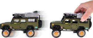 Jokomisiada Samochód Terenowy metalowy napęd dźwięk światło led 1:24 ZA4795 6