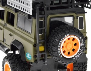 Jokomisiada Samochód Terenowy metalowy napęd dźwięk światło led 1:24 ZA4795 8