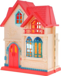Jokomisiada Rozkładana Willa z 3 figurkami dla dzieci 3+ Akcesoria + Dźwięki + Światła + Meble + Naklejki 4