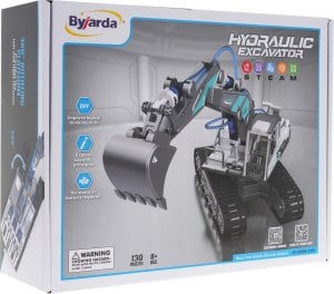 Triton Koparka Hydrauliczna do Składania dla dzieci 8+ Ruchome elementy + Części konstrukcyjne 130 el. 2