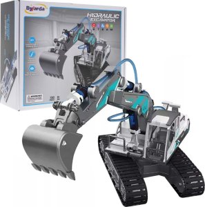 Triton Koparka Hydrauliczna do Składania dla dzieci 8+ Ruchome elementy + Części konstrukcyjne 130 el. 3