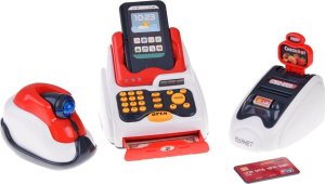 Jokomisiada Zestaw Mini Market Kasa Skaner Czytnik kart zestaw do sklepu ZA4636 2