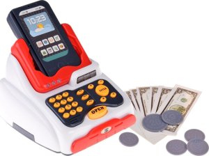 Jokomisiada Zestaw Mini Market Kasa Skaner Czytnik kart zestaw do sklepu ZA4636 5