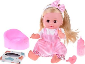 Jokomisiada Lalka Bobas długie włosy nocnik smoczek mówi płacze sika ZA4646 2