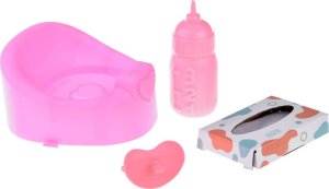 Jokomisiada Lalka Bobas długie włosy nocnik smoczek mówi płacze sika ZA4646 6