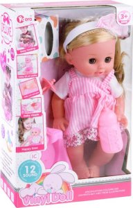 Jokomisiada Lalka Bobas długie włosy nocnik smoczek mówi płacze sika ZA4646 8