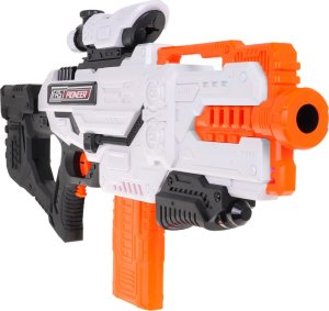 Jokomisiada Duży Karabin Fast Pioneer dla dzieci 8+ Celownik + Magazynek + 24 Piankowych Pociski 6