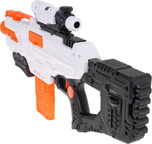 Jokomisiada Duży Karabin Fast Pioneer dla dzieci 8+ Celownik + Magazynek + 24 Piankowych Pociski 7