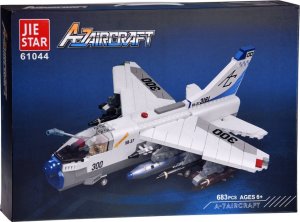 Jokomisiada Klocki konstrukcyjne samolot szturmowy 683-elementy ZA4622 6