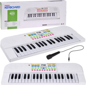 Jokomisiada Organki mini keyboard zabawka dla dzieci 37 klawiszy mikrofon IN0160 1