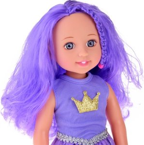 Jokomisiada Królowa Fioletu Lalka z fioletowymi włosami 38 cm ZA4766 3