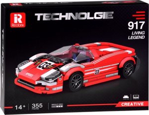 Jokomisiada Sportowe czerwone Auto 917 Techniczne Klocki 355 ele ZA4754 7