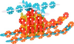 Jokomisiada Duży zestaw Klocki 3D konstrukcyjne GWIAZDKI 506 ele ZA4812 6