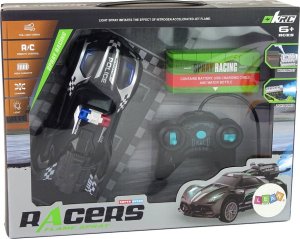 LeanToys Auto Sportowe R/C Policja Czarne Zdalnie Sterowane 7