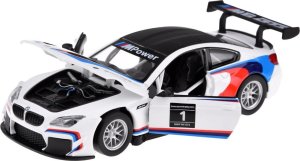 Jokomisiada Auto metalowe model sportowe BMW M6 GT3 skala 1:32 światło dźwięk ZA4613 10