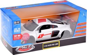 Jokomisiada Auto metalowe model sportowe Audi R8 LMS skala 1:32 dźwięki światła ZA4609 11