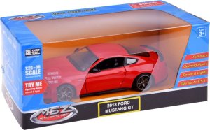 Jokomisiada Auto metalowe model 2018 Ford Mustang GT skala 1:34 światło dźwięk ZA4616 12
