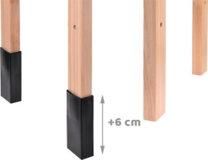 Jokomisiada Duża szara Kuchnia drewniana światło dźwięk garnki ZA4829 7