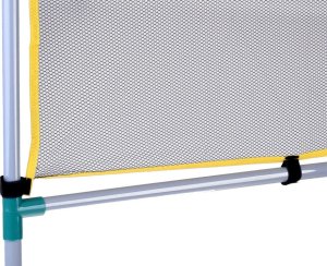 Jokomisiada Zestaw sportowy 3w1 Siatka do siatkówki, Piłka Badminton, dysk SP0772 9