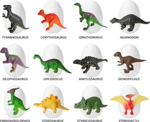 Jokomisiada Zestaw Archeologiczny 12 Dużych Jaj + karty Odkryj Świat Dinozaurów ZA4999 5