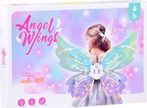 Jokomisiada Świecące Skrzydła dla Motylka, Elfa, Wróżki Bajkowe skrzydełka ZA5004 11