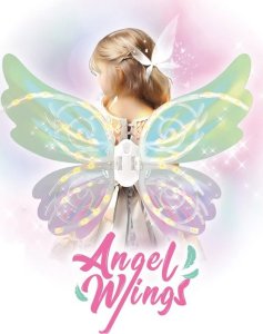 Jokomisiada Świecące Skrzydła dla Motylka, Elfa, Wróżki Bajkowe skrzydełka ZA5004 4