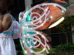 Jokomisiada Świecące Skrzydła dla Motylka, Elfa, Wróżki Bajkowe skrzydełka ZA5004 9