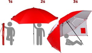 Jokomisiada Parasol Plażowy Bari Para Sole UPF 50+ Idealny na Plażę do Ogrodu SP0784 3