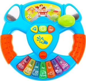 Jokomisiada KOLOROWA Interaktywna KIEROWNICA MUZYCZNA dźwięk! 3