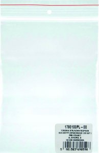 Office Products Torebka strunowa OFFICE PRODUCTS, LDPE, 80x180mm, 100szt., transparentna 1