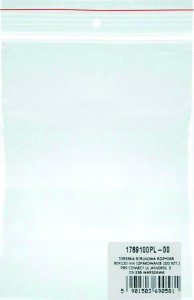 Office Products Torebka strunowa OFFICE PRODUCTS, LDPE, 80x120mm, 100szt., transparentna 1