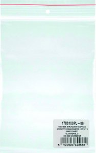 Office Products Torebka strunowa OFFICE PRODUCTS, LDPE, 140x150mm, 100szt., transparentna 1