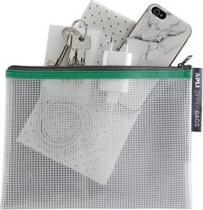 Apli Torebka APLI Zipper Bag, A6, 168x125 mm, mix kolorów 3