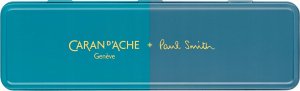 Caran d`Arche Długopis CARAN D'ACHE 849 Paul Smith Edycja 4, M, w pudełku, Cyan/Steel 6